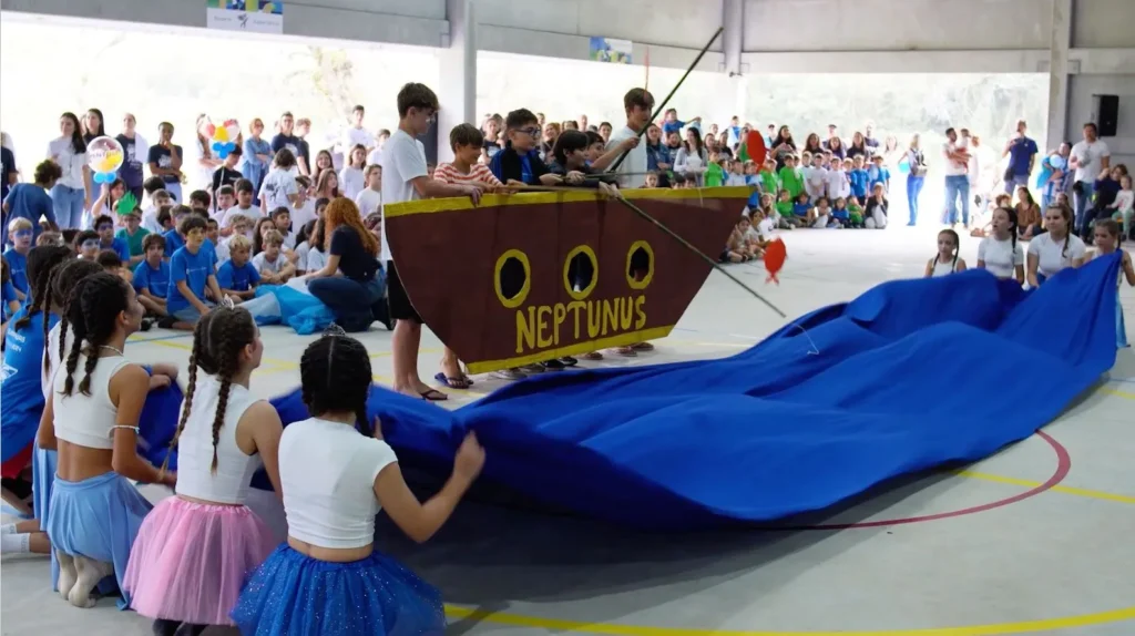 Criatividade e talento na abertura das Olimpíadas da Unidade Leste